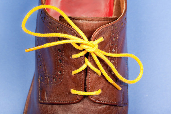Yellow Shoelace by Mavericks Laces Melbourne - Goose