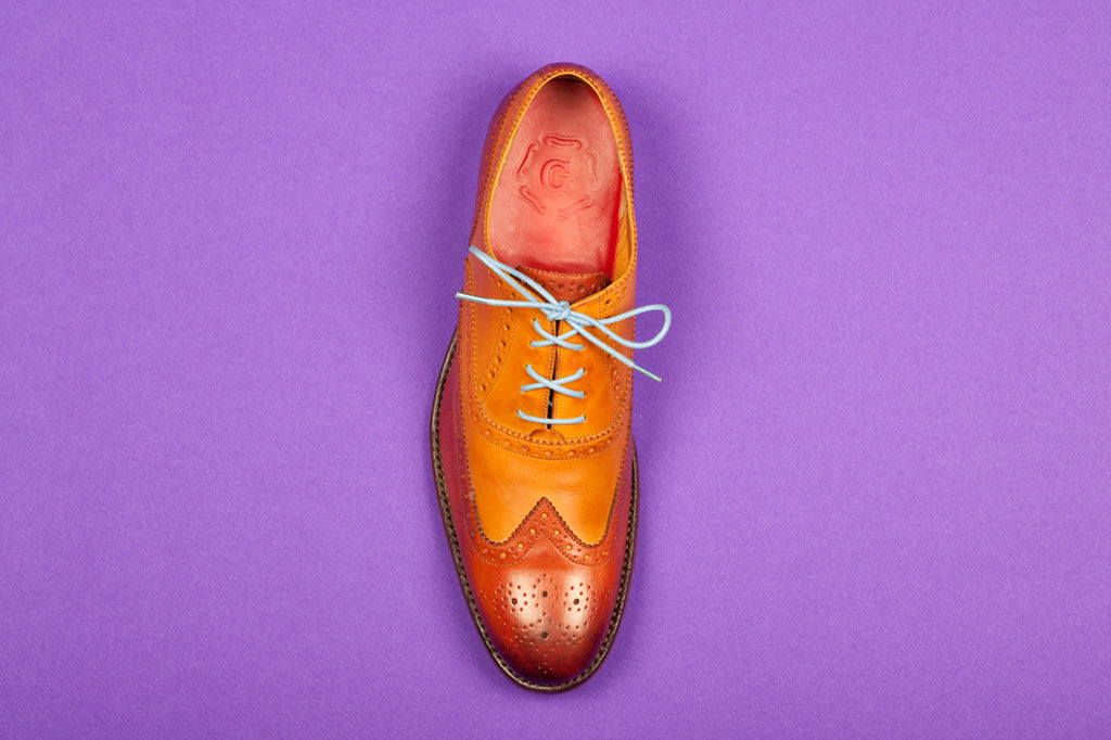 Luke Chalk Blue Colour Shoelaces & laces from Mavericks Laces Melbourne
